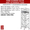 Torres móviles de aluminio Dacame ALU-50 Serie 135 Modelo 13505