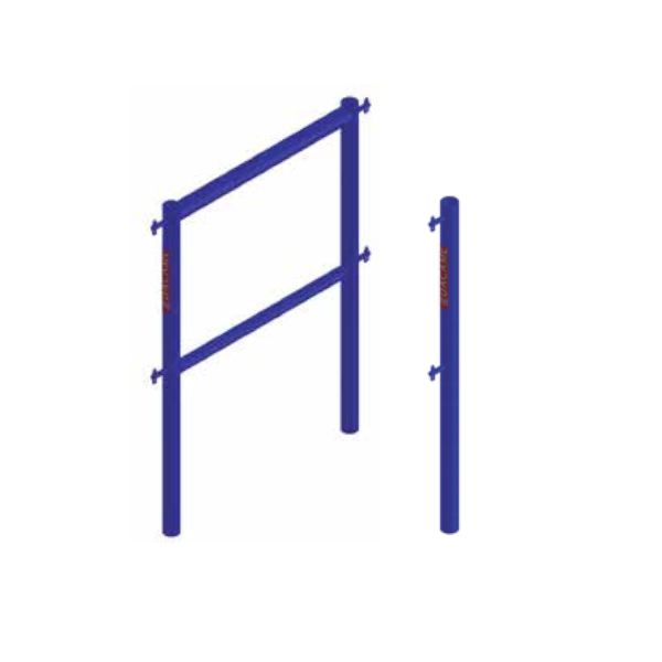 Supplement railing FREE 48 Lateral 650 / Central (PT)
