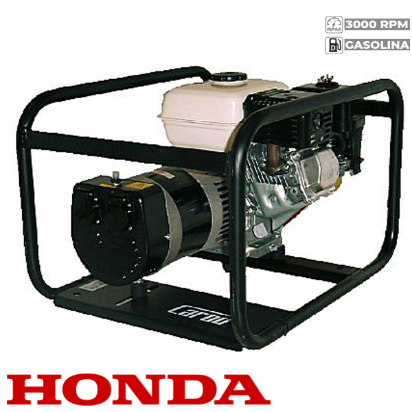 Generador Eléctrico Monofasico Carod CMH-2.5 con motor Honda GX160 / GP160 de Gasolina