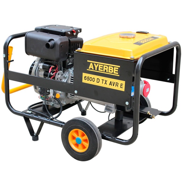 Ayerbe AY 6500 D TX AVR E generator sets