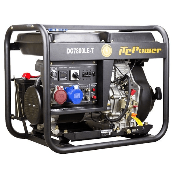 ITCPower DG7800LET Diesel Generator