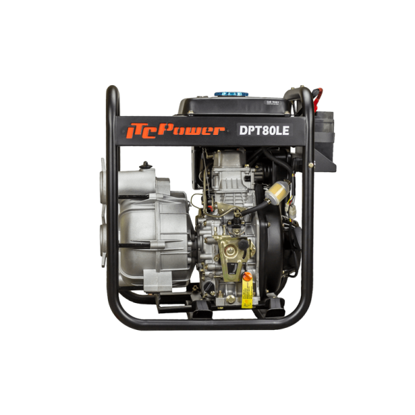 Diesel Motor Pump (Charged Water) ITCPower DPT80LE 6 HP, 600L / min, max. 26 m.