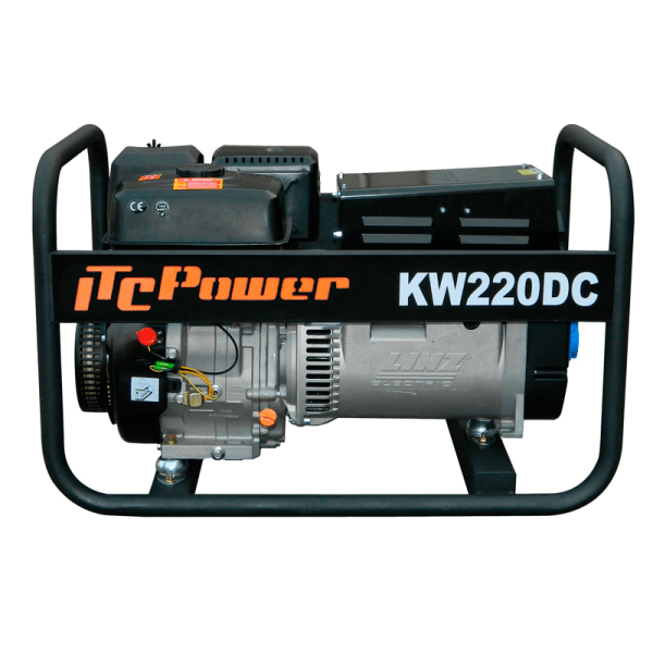Benzinkettensäge mit LINZ KW220DC Lichtmaschine