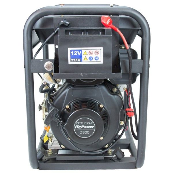 Pompe à moteur diesel pour eau propre ITCPower DP80LE