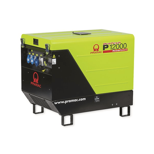 PRAMAC P12000 single phase electric generator