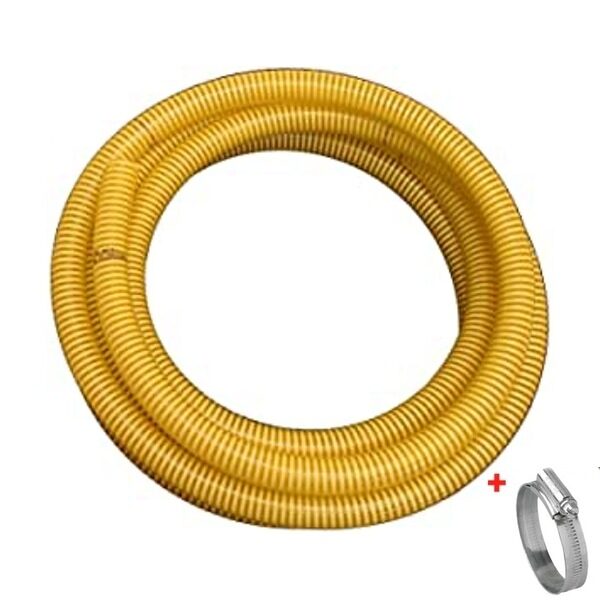 Suction hose Ø 40-50-75 mm X 5 meters + gift clamp