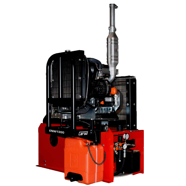 Compressor de ar Carod ENW-1300/13 AE com motor diesel Kohler Lombardini