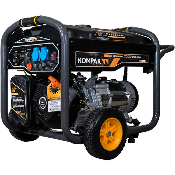 Generador eléctrico monofásico Kompak K8000 6500W