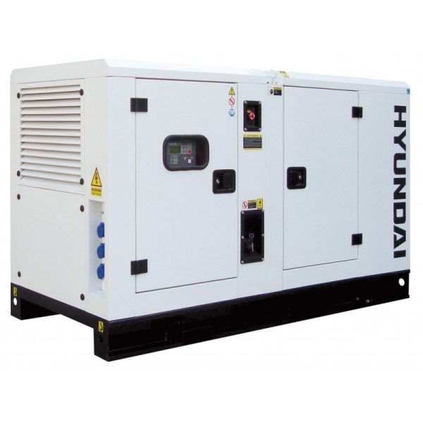 Soundproof Hyundai DHY35K (S) Em single phase diesel generator 32kW