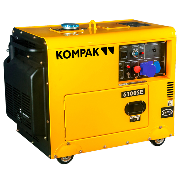 Generador eléctrico monofásico Kompak K6100SE