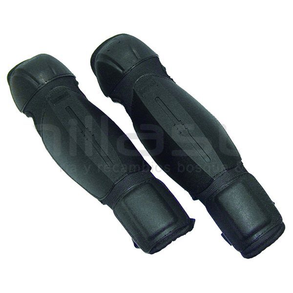 Protective shin guards for brushcutters