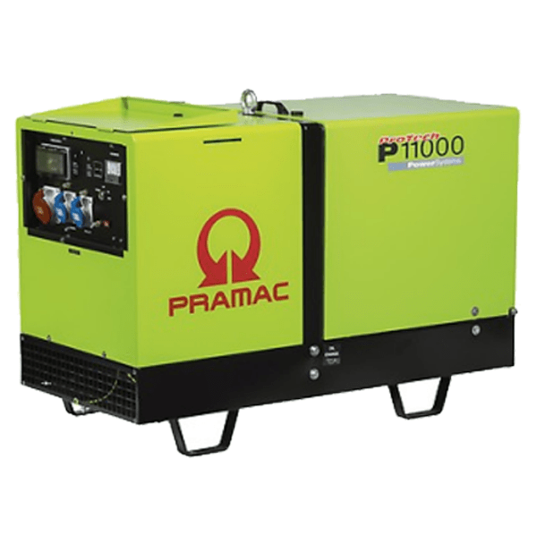 PRAMAC P11000 three-phase electric generator with AMF