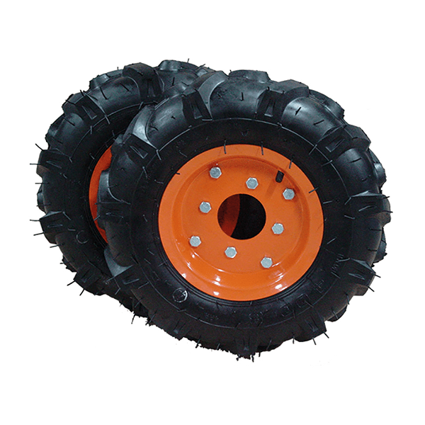 Set of pneumatic wheels 4.00 x 8 ”motor hoe