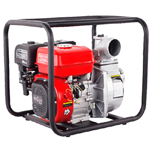 BJR SP30A motor pump of 4,1 kW, 1000 L / min, maximum lift 32 m.