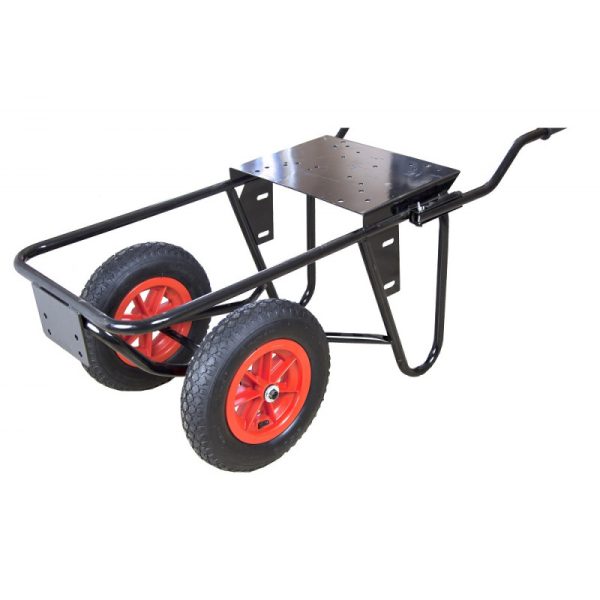Chassis with wheels for 50 liter 2 wheel barrow