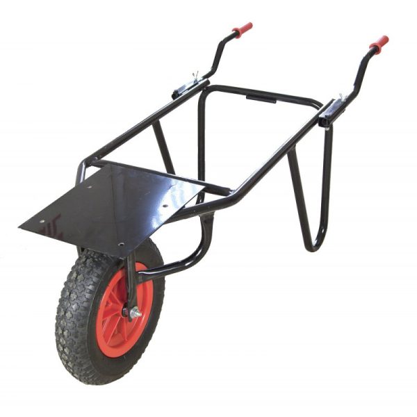 Chassis with wheels for 100 liters 1 wheel barrow