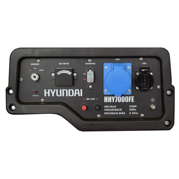 Однофазний бензиновий електрогенератор Hyundai HHY7000FEK