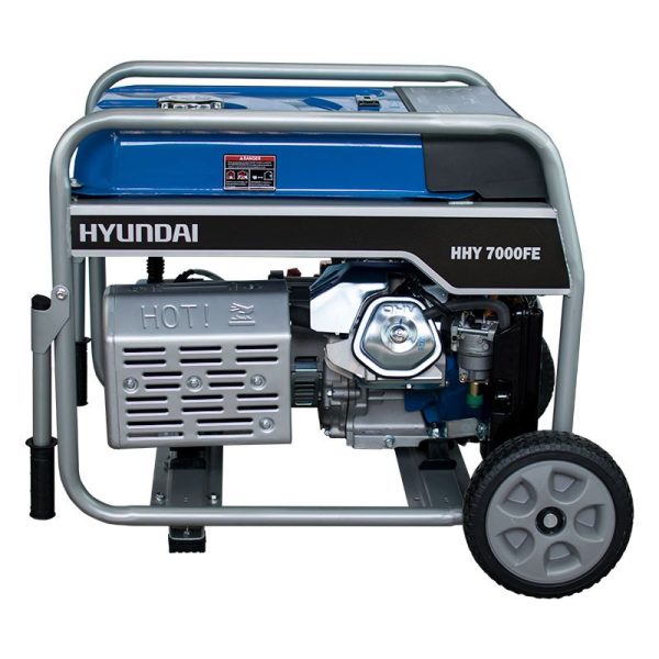 Generador Eléctrico Gasolina Monofásico Hyundai HHY7000FEK