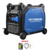Generadores Inverter HY6500SEi Hyundai gasolina CON REGALOS