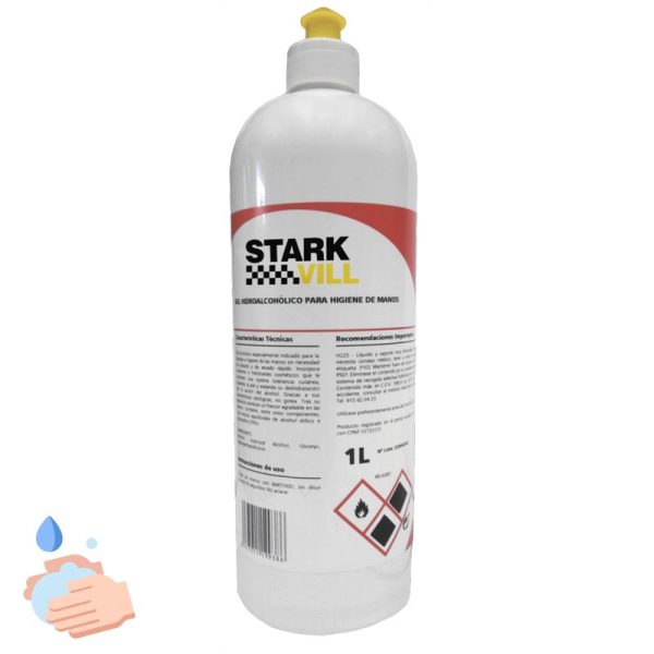 Limpiador gel hidroalcohólico Stark 1L