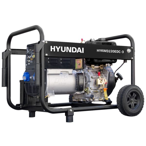 Hyundai HYKW220EDC-3 Three-phase Diesel Motor Welder (continuous)