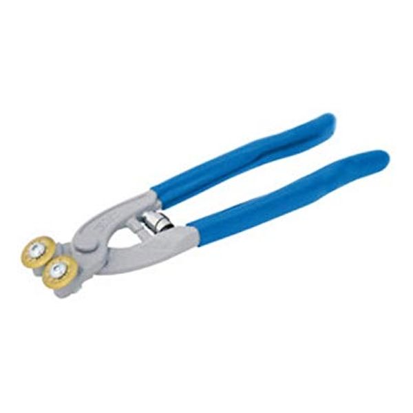 Roller pliers for mosaic and hard material