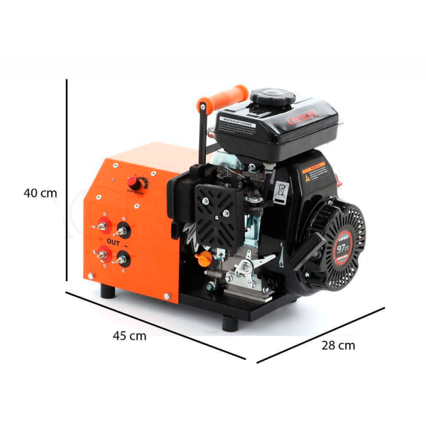 Elektrischer Generator für Olivenerntemaschinen 12-17V - Loncin-Motor