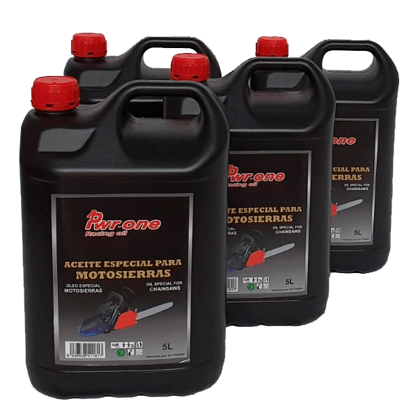 Chainsaw chain lubrication oils 4 pack