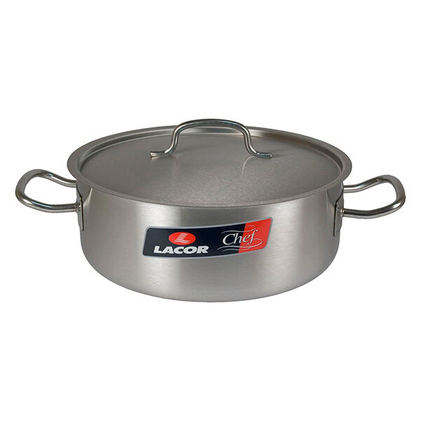 Chef Stainless Steel Low Casserole