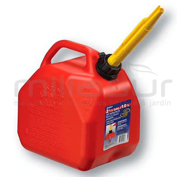 10 liter jug ​​for gasoline