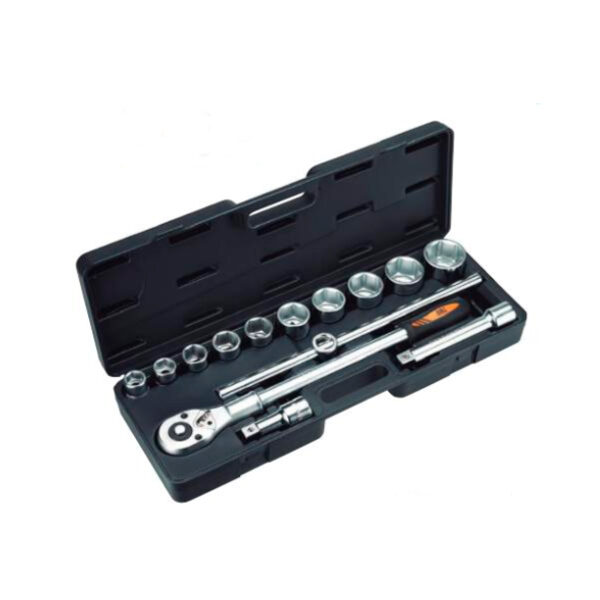 Set of socket wrenches and accessories 3 / 4¨ 14 pieces HR