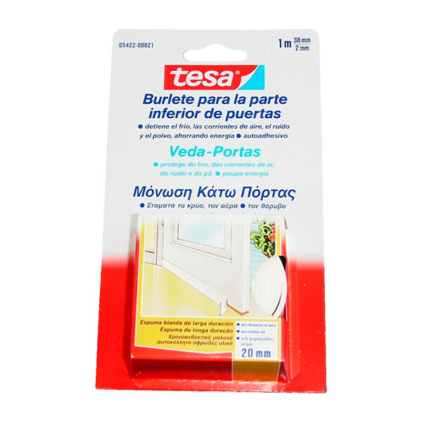 Tesa Door Threshold Weatherstrip 1m x 38mm