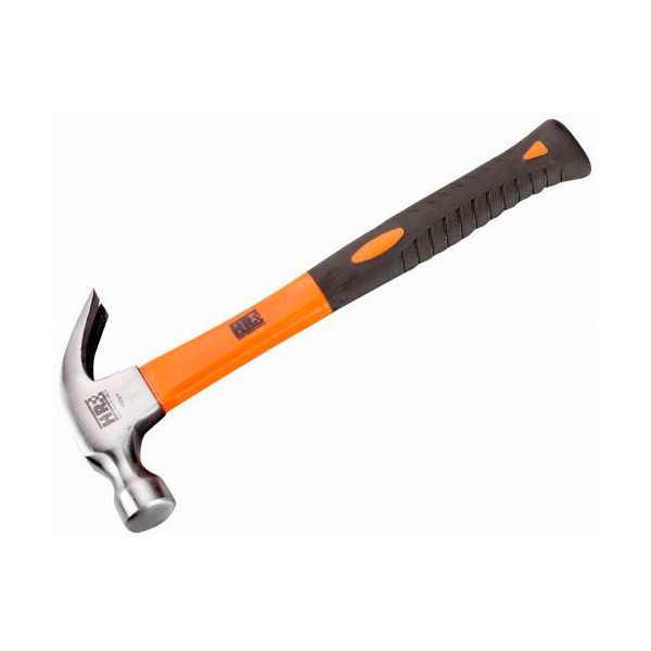 American Curved Claw Hammer with HR Fiberglass Handle