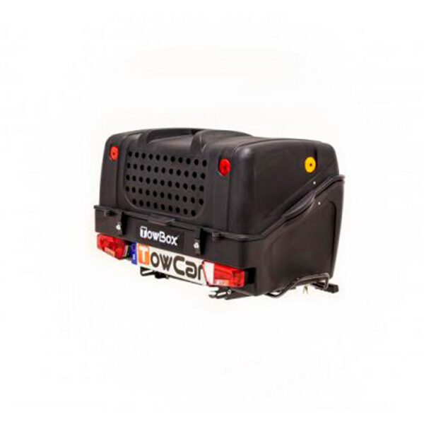 Dog carrier for towbox ball