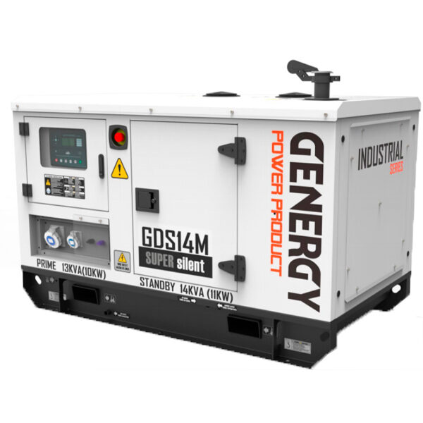 Generador eléctrico Diesel Genergy GDS14M 14 KVA