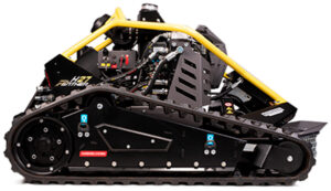 Desbrozadora de ruedas Ecotech H27 Panther con control remoto detalles3