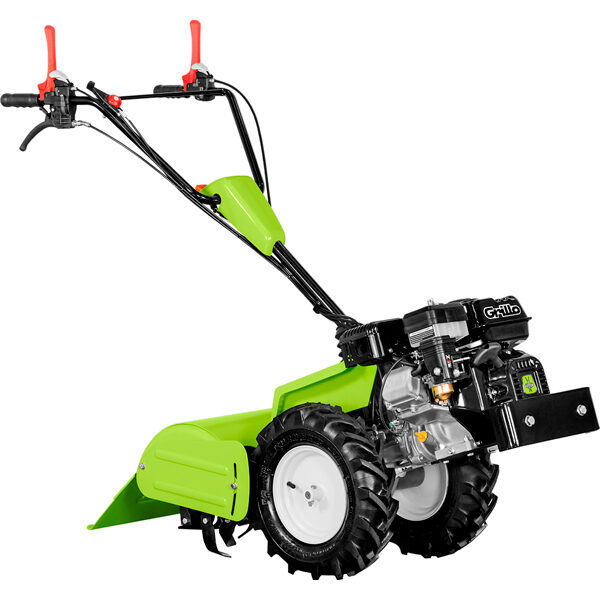 Grillo G 45 walking tractor with Strawberry and 196 cc wheels