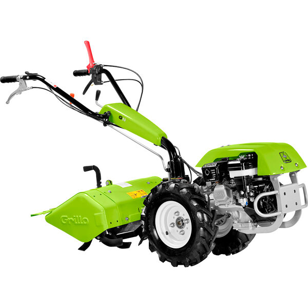 Grillo G 55 rototiller with Kohler engine with cutter and 196 cc wheels