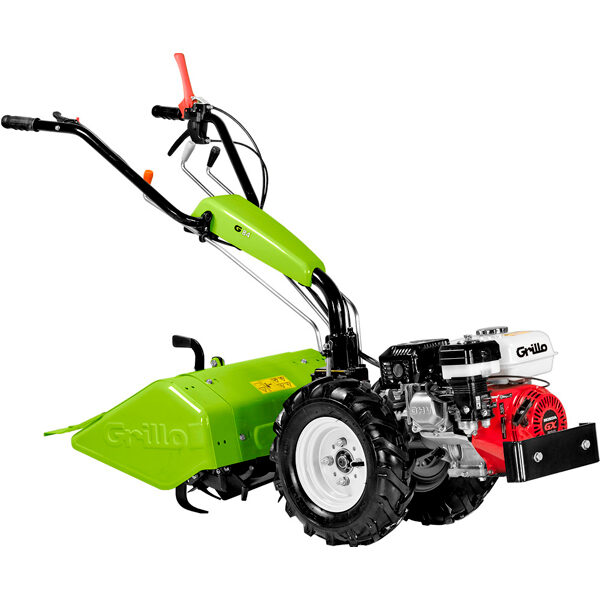 Grillo G 84 rototiller with Honda engine with cutter and 196 cc wheels