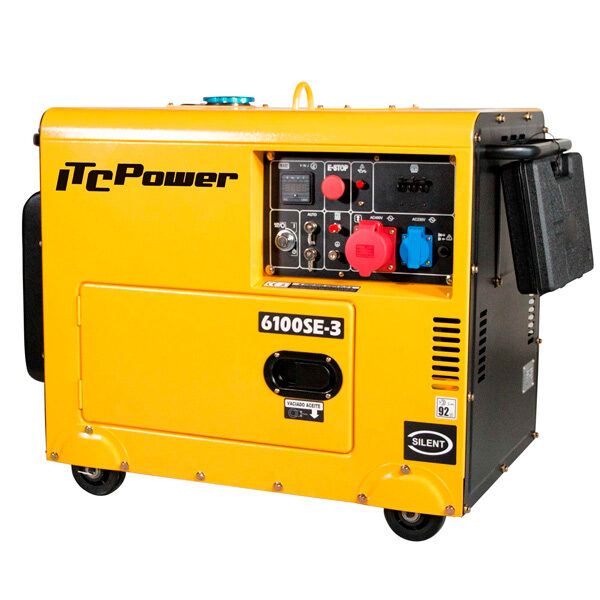 Generador Diesel ITCPower 6100SE‐3