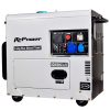 Generador Diesel Para Apoyo Solar (Monofásico) ITCPower DG8000SE‐LRS