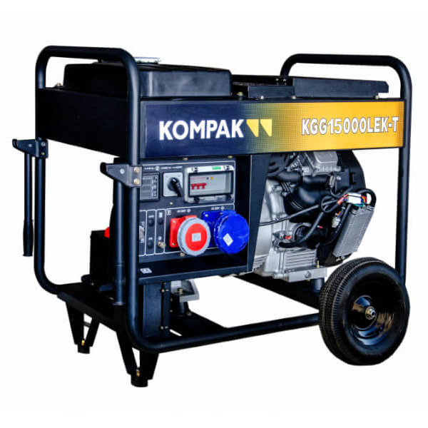 Електричний генератор на повну потужність Kompak KGG15000LEK-T