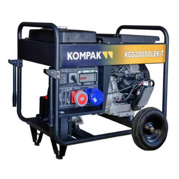 Generador eléctrico full power Kompak KGG20000LEK-T