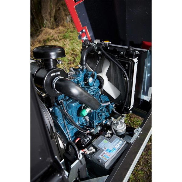 Diesel Branch Shredder TP 175 TRACK Kubota 25HP engine