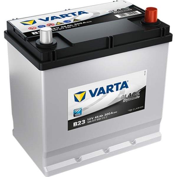 Batería para coche Varta Black Dynamic B23 45Ah 12V 300A