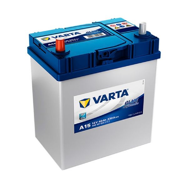 Batería para coche Varta Blue Dynamic A15 40Ah 12V 330A