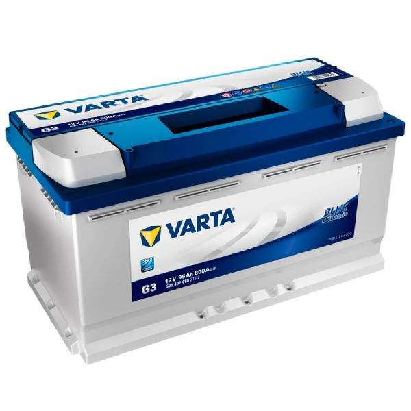 Varta Blue Dynamic G3 95Ah 12V 800A car battery