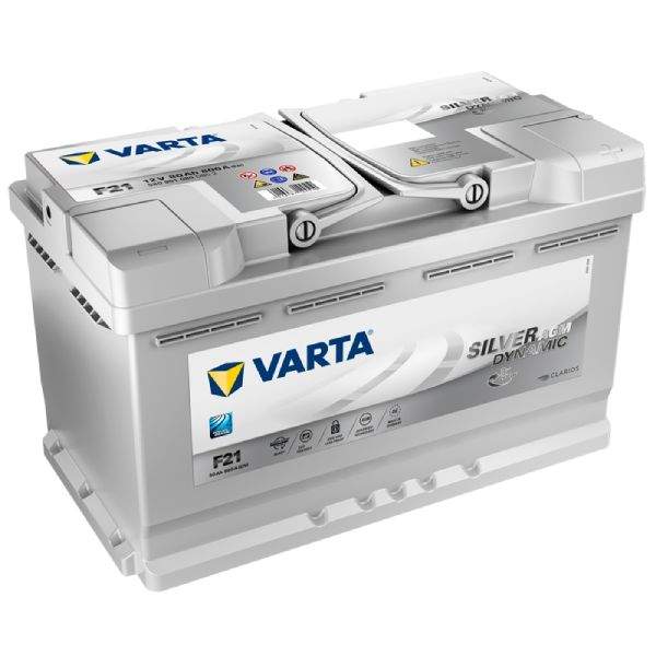 Bateria de carro Varta Silver Dynamic AGM F21 80Ah 12V 800A