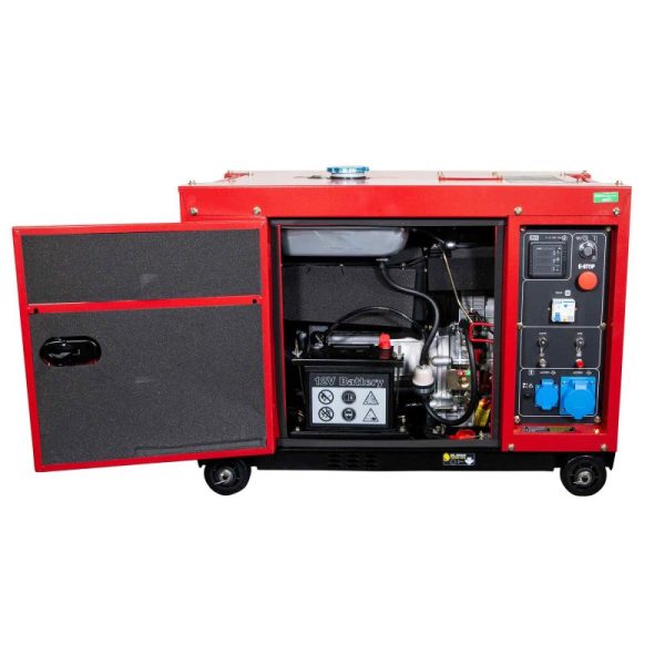 Générateur électrique diesel monophasé ITCPower 8000D 6300W