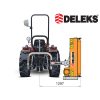 Trituradora de brazo ligera Deleks VOLPE-100 25-45HP